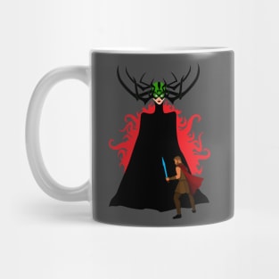 Hela vs Thor Mug